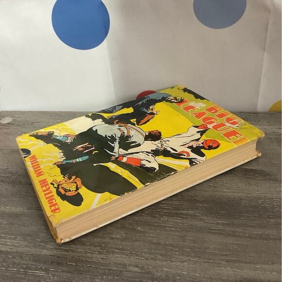 1936 First Edition Big Leaguer By William Heyliger Dust Cover - Picture 8 of 13